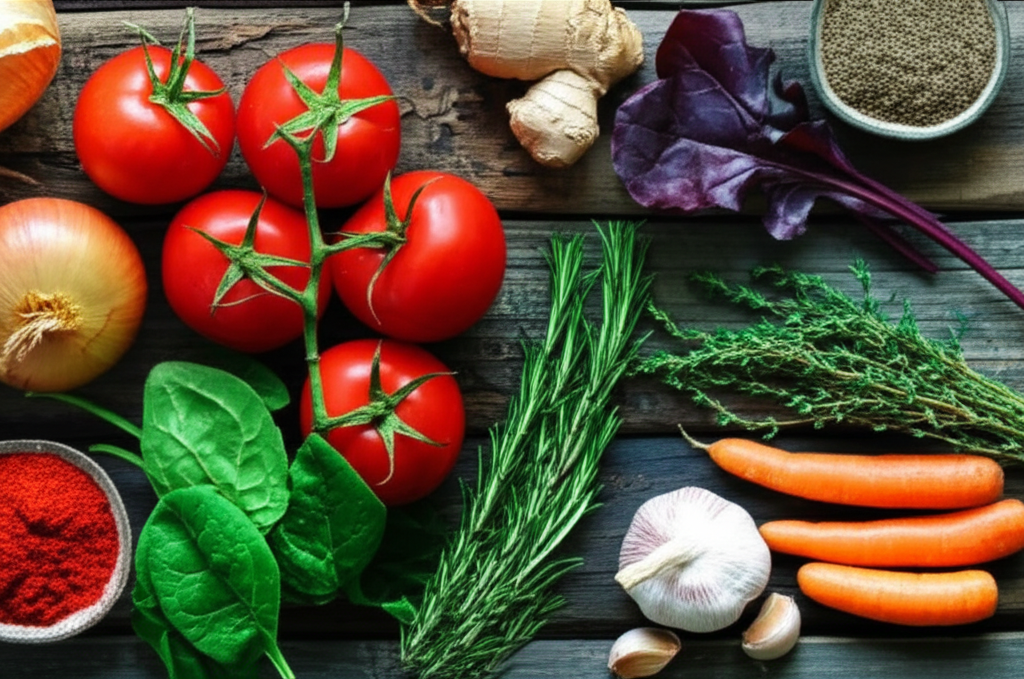 Fresh ingredients